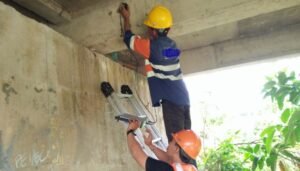 Memperkuat Inspeksi Jembatan Beton dengan Ultrasonik Flaw Detector