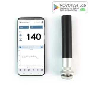 NOVOTEST Lab UCI - Tester kekerasan logam wireless portabel dengan tampilan digital