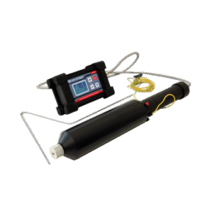 Pulse Holiday Detector NOVOTEST SPARK-1 - Detektor cacat coating portabel dengan bodi kuning dan unit kontrol digital.