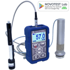 NOVOTEST T-UD2 - Hardness tester portabel 2-in-1 UCI dan Leeb dengan layar digital