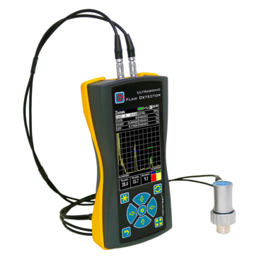 Ultrasonic Flaw Detector NOVOTEST UD2301 - Detektor cacat ultrasonik portabel ringan dengan layar superbright.