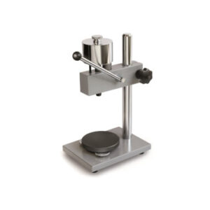 Shore Hardness Test Stand NOVOTEST - Stand uji kekerasan logam dengan indenter dan dial gauge.