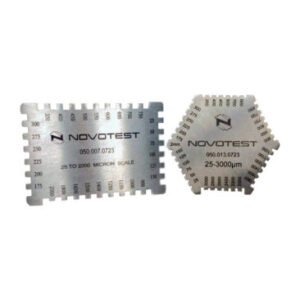 Wet Film Combs NOVOTEST - Alat ukur ketebalan lapisan basah berbentuk sisir logam presisi