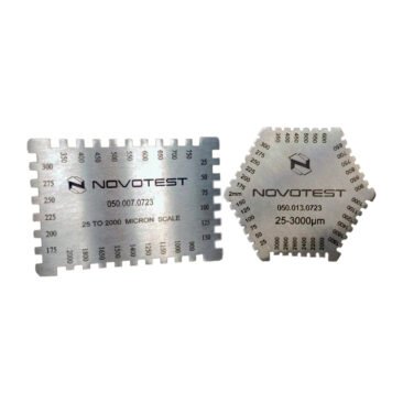 Wet Film Combs NOVOTEST - Alat ukur ketebalan lapisan basah berbentuk sisir logam presisi