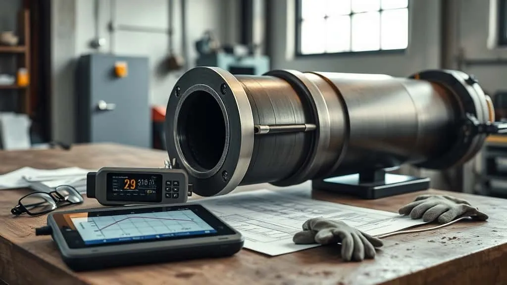 Cylinder hydraulic presisi tinggi untuk alat berat, komponen vital sistem hidrolik excavator dan bulldozer.