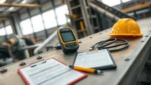 Inspeksi ketebalan dinding peralatan bulk material sesuai standar API dan ASME untuk mencegah kegagalan struktural dan downtime produksi