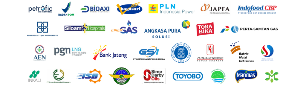 Daftar Klien Ukurdanuji CV Java Multi Mandiri: PT. Pertamina, PT PERTASAMTAN GAS, PT. PLN, PT. Petrofic Laboratorium, PT. Indofood, PT Sucofindo